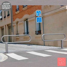 Barrera Giratòria de Pas 2 m | Control d'Accés d'Acer